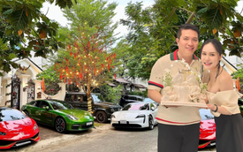 Nguyễn Quốc Vũ - chồng Đoàn Di Băng làm nghề gì mà giàu, phải xây biệt thự 400 tỷ để chứa siêu xe?