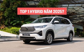 Xe hybrid năm 2025: Cuộc đua chưa 'ngã ngũ', Innova Cross có thể mất top 1 nếu điều này xảy ra