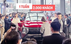 Tin sét đánh với CX-5: Mitsubishi Destinator hút 2.000 đơn đặt hàng trong 7 ngày, cứ 4 khách thì 3 người chốt bản Ultimate cao nhất