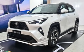 Chủ xe Toyota Yaris Cross thích độ hàng xịn thì hãng có bán bộ bodykit chính hãng: Thêm vài chi tiết là có dáng hầm hố hơn hẳn xe zin