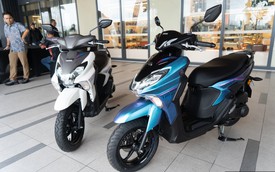 Yamaha ra mắt xe tay ga hybrid giá rẻ