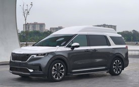 Ngang tiền 'Mẹc' C 200 nhưng chiếc Kia Carnival bản ‘Hoàng gia’ này sẽ khiến bạn cân nhắc: Cấu hình 4 chỗ, ghế thương gia không kém Rolls-Royce