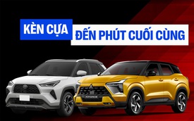 Mitsubishi Xforce so kè Toyota Yaris Cross đến phút cuối: Tưởng chừng buông xuôi nhưng cuộc đua chưa ngã ngũ