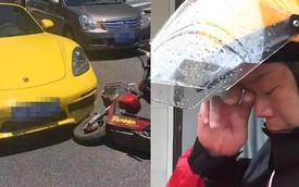 Shipper tông hỏng xe Porsche, bật khóc giữa đường nhưng chủ xe không bắt đền, còn đòi chi trả viện phí: Nhờ 1 câu nói!