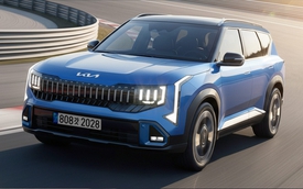 Kia Seltos nhá hàng thiết kế thực tế trước khi ra mắt tháng này: Có điểm như Palisade, thêm hybrid cạnh tranh Xforce