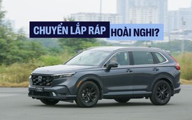 Honda CR-V hybrid lắp ráp rẻ hơn, không xịn như xe nhập, ra sớm vì sợ mất khách? Đây là câu trả lời!