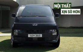 Hyundai Staria 2026 ra mắt: Thiết kế tinh chỉnh, vô-lăng như Santa Fe, màn hình lớn hơn bản đang có tại Việt Nam