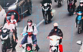 Camera AI 'soi' đến tận cổng trường, phát hiện nhiều học sinh vi phạm giao thông