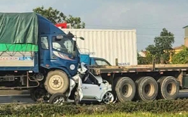 Tai nạn giao thông liên hoàn thảm khốc, 3 người thương vong, 7 xe ô tô bị hư hỏng