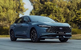 Cận cảnh Ford Mondeo 2025 vừa ra mắt: Sedan đấu Camry mà người Việt từng thèm muốn, màn hình siêu lớn, có động cơ hybrid