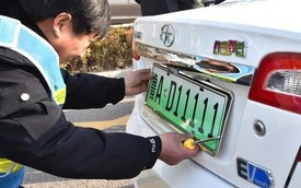 Xe điện sẽ có màu biển số khác xe xăng tại Việt Nam?