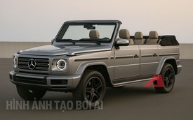 Mercedes-Benz G-Class mui trần sắp trở lại: Vẫn giữ thiết kế vuông vức, có thể không phải thuần điện, dễ thành hàng độc khi về Việt Nam
