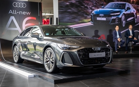Audi A6 thế hệ mới ra mắt Việt Nam: Giá 2,799 tỷ, nhập Đức nhưng rẻ hơn E-Class và 5-Series bản 'full', đủ ADAS, 3 màn hình nội thất