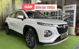 Suzuki Fronx tiếp tục giảm giá: Nhiều nhất đến 60 triệu đồng, giá thực tế còn thấp hơn Raize, Sonet, Venue