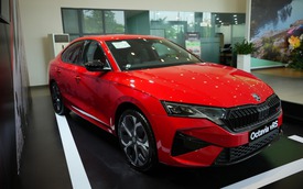 Cận cảnh Skoda Octavia vRS tại đại lý: Giá tạm tính 1,5 tỷ đồng, cạnh tranh VW Golf R bằng động cơ 265 mã lực, có thể ra mắt ngay tháng này