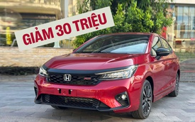 Honda City giảm giá tại đại lý: Rẻ nhất từ 509 triệu, hết bản ‘base’, có đủ ADAS cạnh tranh Vios