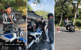 Thử mẫu xe máy sắp lăn bánh do người Việt làm, dân chuyên nhận xét: Cảm giác lạ, sức mạnh vượt thường
