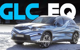 Mercedes-Benz GLC EV lộ ảnh: Chạy 644km/sạc, pin sạc nhanh 10-80% chỉ 18 phút, ra mắt năm sau