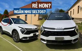 Kia Sportage 2025 bản ngắn lộ diện không che trên đường: Khác biệt rõ từ bên hông, dễ ‘giẫm chân’ Seltos nếu giá rẻ hơn hẳn