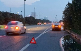 Dừng ô tô trên cao tốc không bật đèn khẩn cấp bị phạt bao nhiêu tiền?