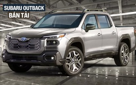 Subaru Outback 2026 mà thành bán tải thế này thì dễ đắt khách: Dáng góc cạnh hầm hố, có thể cạnh tranh đàn em Ranger