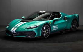 Ferrari 296 Speciale ra mắt: Gần 900hp, là siêu xe RWD mạnh nhất của hãng, nhìn đâu cũng thấy carbon