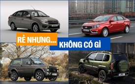 Bóc 4 xe Lada của Nga sắp vào Việt Nam: Granta đấu Attrage, Vesta cạnh tranh Vios, Niva và Niva Travel đối đầu Jimny bằng giá 'sốc', nhưng thiết kế, trang bị thì như đồ cổ