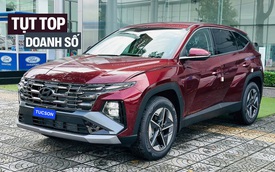 Nhiều xe lao dốc hơn 50% doanh số sau 1 tháng: Tucson, BR-V rớt top 2, tụt liền nhiều hạng, Xpander giảm sâu vẫn trụ top 1 phân khúc