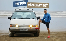 Đem Toyota Previa 35 năm tuổi lên rừng, xuống biển, chủ xe chia sẻ: ‘Biết chăm thì đi bao nhiêu, đời sâu mấy cũng chạy tốt’