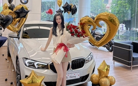 Nữ diễn viên Vbiz được cầu thủ nổi tiếng tặng xế hộp tiền tỷ, hoá ra Quang Hải chưa phải “trùm cuối”