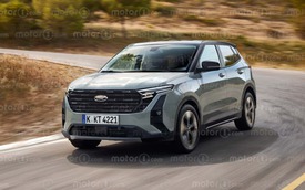 Ford EcoSport từng bán ở Việt Nam hứa hẹn có thế hệ mới: Thiết kế 'mượn' Territory, dễ có bản hybrid và điện