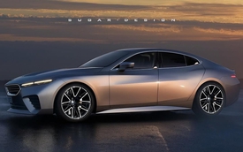 BMW 5 Series thế hệ mới có thể trông như thế này: Thiết kế lột xác 'học' 8-Series, khả năng có tùy chọn máy V8 đấu E-Class