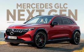 Mercedes-Benz GLC sẽ có bản điện, ra mắt ngay năm nay, sạc siêu nhanh, chạy hơn 480km/sạc, nhiều công nghệ mới