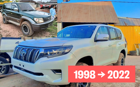 Đây là cách 'hồi sinh' Toyota Land Cruiser Prado 27 năm tuổi mà không ai nhận ra