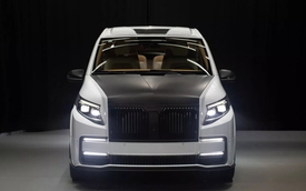 Hãng độ quen thuộc với dân chơi Việt "biến" Mercedes-Benz V-Class trông như… Rolls-Royce, nội thất đúng ‘chuyên cơ mặt đất’