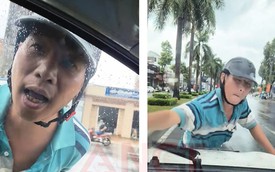 Lời khai của kẻ chặn đầu ô tô, đập gương chiếu hậu, bẻ cần gạt nước ở Cần Thơ