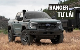 Không ngờ Ford Ranger bản siêu tải đang hot được test theo kiểu độc lạ này: Không cần người lái vẫn băm bổ nhiều địa hình khắc nghiệt