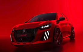 Peugeot 208 bản thể thao ra mắt: Động cơ điện 280 mã lực, chạy Hà Nội - Sa Pa không cần sạc