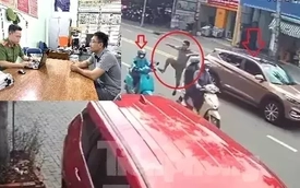 Lời khai người đàn ông đạp nữ tài xế xe ôm ở Bình Dương gây xôn xao
