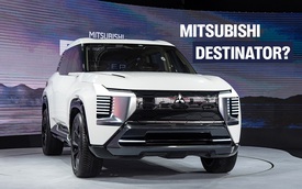 Mitsubishi nhá hàng xe mới sắp ra mắt ĐNÁ tháng sau, có thể là bản thương mại của DST Concept mới được trưng bày tại Việt Nam