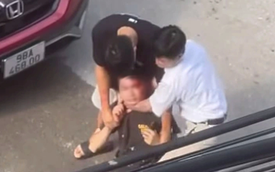 Nam thanh niên bị chảy máu đầu sau câu nói "mày biết tao là ai không" của người đi ô tô