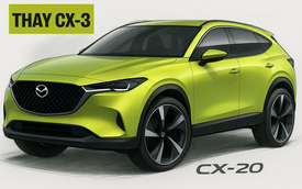 Mazda CX-20 sắp ra mắt, đấu Toyota Yaris Cross, có điểm như CX-5