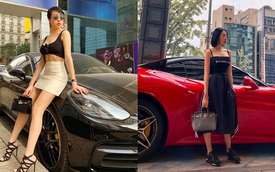 'Hot mom' Cún Bông từng khoe dàn xe đắt tiền trước khi bị bắt: Có cả Ferrari, Porsche, trị giá ước tính hàng chục tỷ đồng