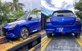 Suzuki Swift 2025 lần đầu lộ diện thực tế tại Việt Nam, hãng 'úp mở' qua minigame, dễ ra mắt ngay tháng này