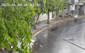 CLIP: Chạy xe máy tông vào tường, 2 sinh viên nước ngoài thương vong