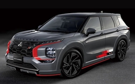 Mitsubishi Outlander bản hiệu suất cao này mà về Việt Nam thì dễ hot: Mâm lớn, phanh to, có chi tiết kiểu xe đua F1