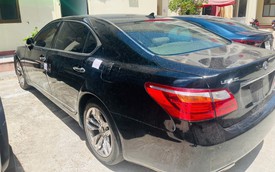 Phát hiện xe Lexus LS460 không giấy tờ hợp pháp tại Gia Lai