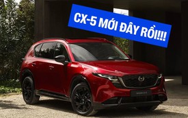 Mazda CX-5 2025 ra mắt: Nội thất mới hoàn toàn, màn hình lớn, ít phím bấm, 'úp mở' bản hybrid gây bất ngờ