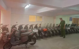 Triệt phá đường dây sản xuất, buôn bán xe máy điện giả
