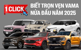 10 xe bán chạy nhất nửa đầu 2025 tại Việt Nam: Xe Hàn vắng bóng hoàn toàn, Vios là sedan duy nhất